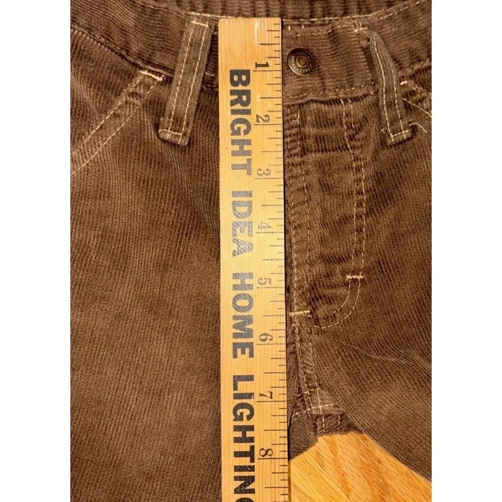 Vintage 70s Sears‎ Toughskins Brown Boys 7 Slim Fit Jeans NWOT - Picture 8 of 9